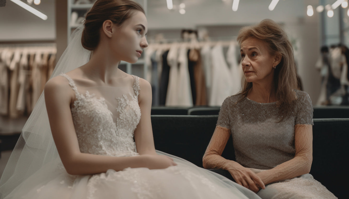 Mastering Wedding Etiquette Decoding Who Should Pay for the Wedding Dress Bergamot Bridal