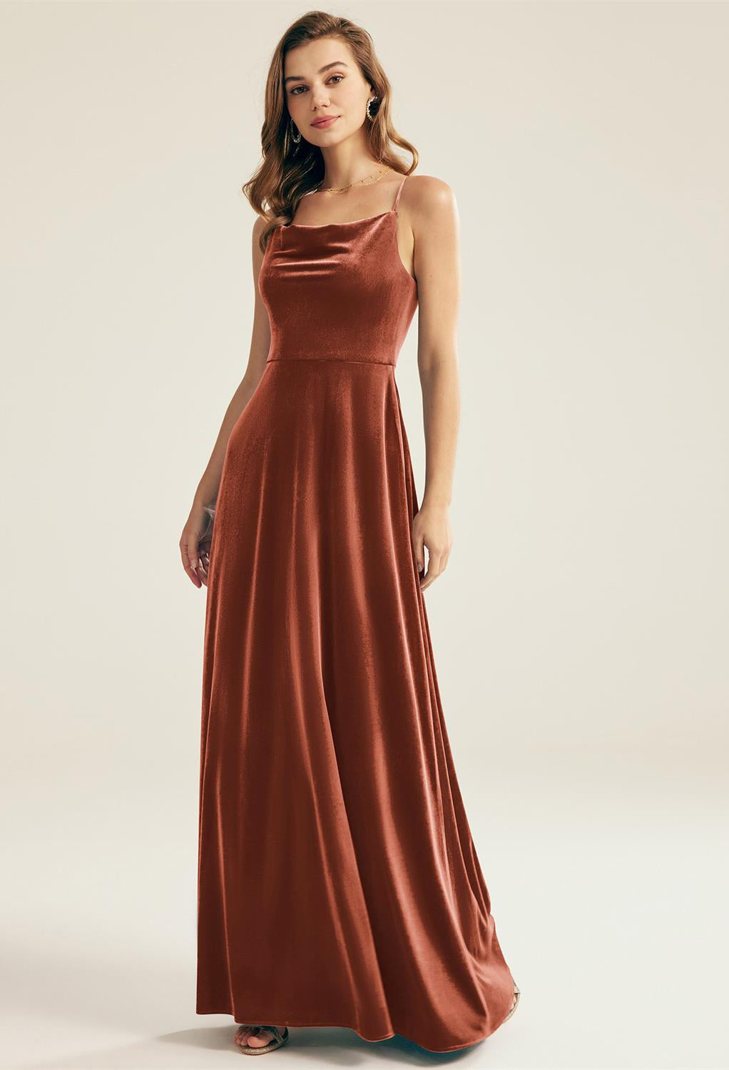 Leeward - Velvet Bridesmaid Dress - Off The Rack, available at Bergamot Bridal.
