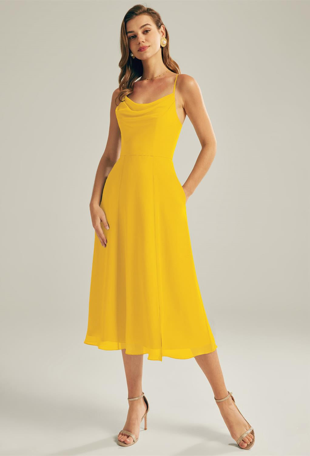 Maribel - Chiffon Bridesmaid Dress - Off the Rack