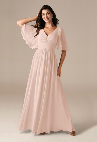 Kenney - Chiffon Bridesmaid Dress