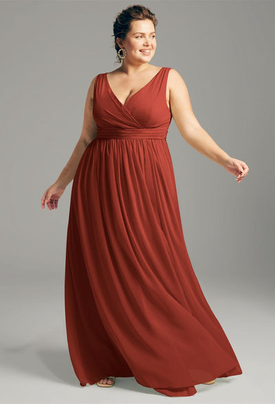 Hilaria - Chiffon Bridesmaid Dress - Off the Rack