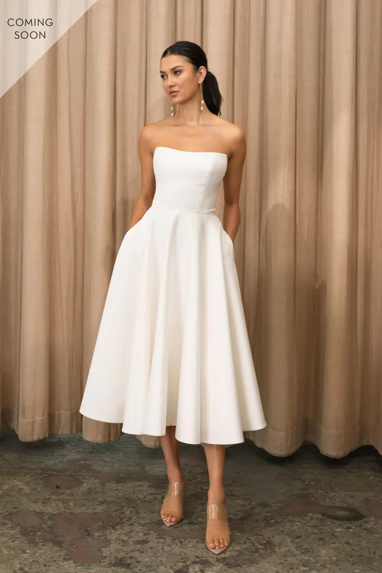Carrie - Jenny Yoo Little White Dress – Bergamot Bridal