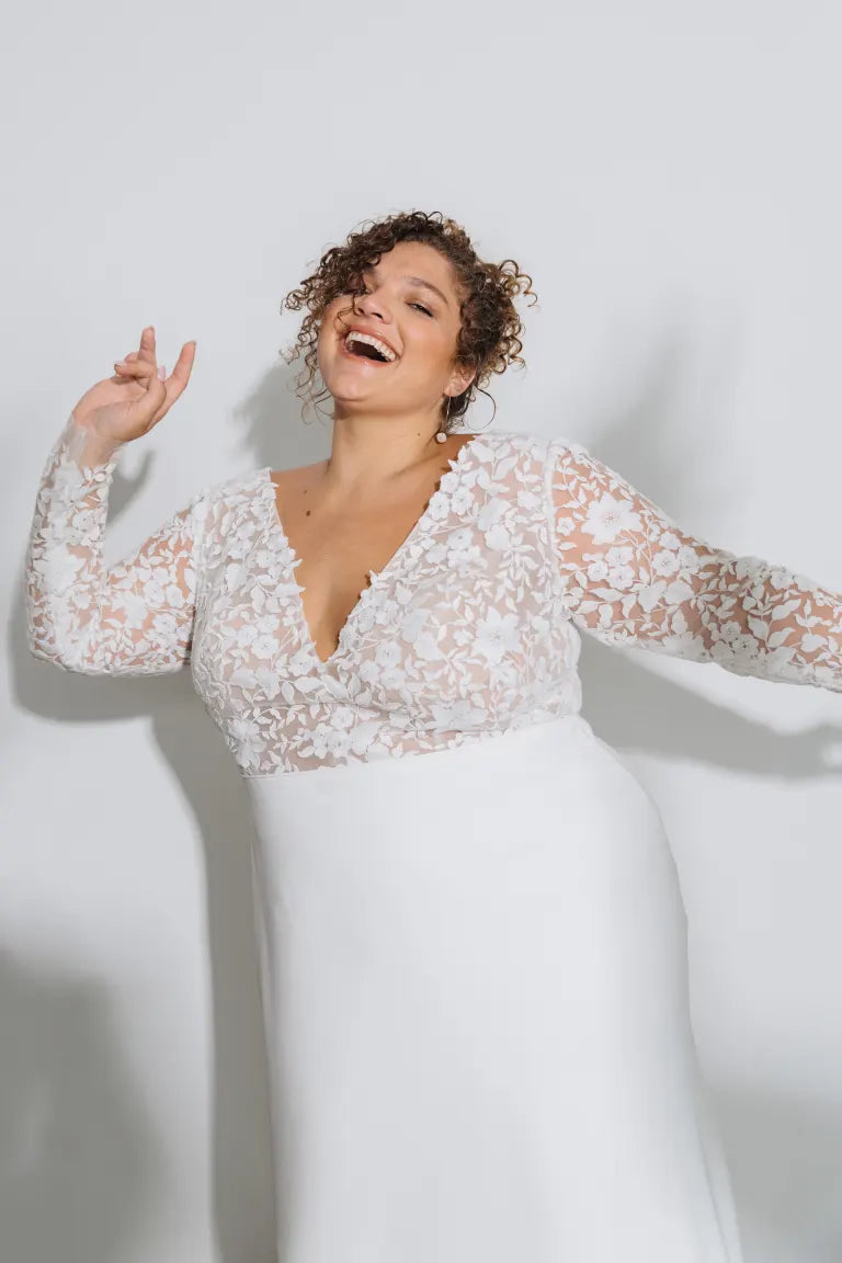 Julian - Jenny Yoo Wedding Dress (Size 16) - Off The Rack  Bergamot Bridal